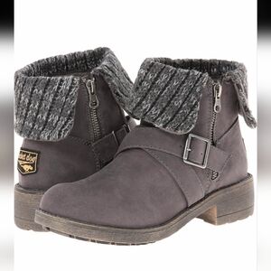 Rocket Dog Gray Ankle Boots Women's Size 9